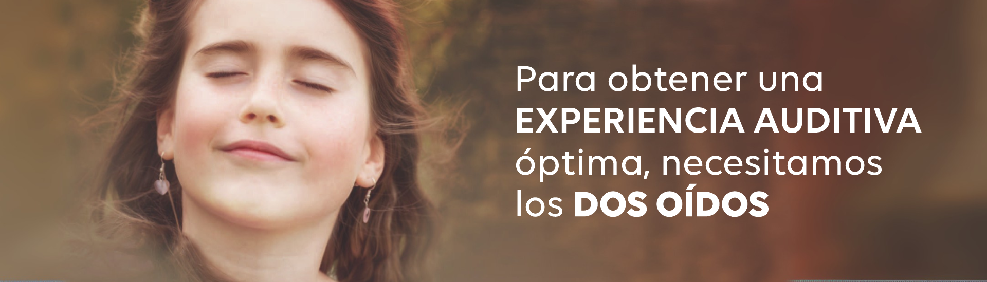 Una experiencia auditiva excelente